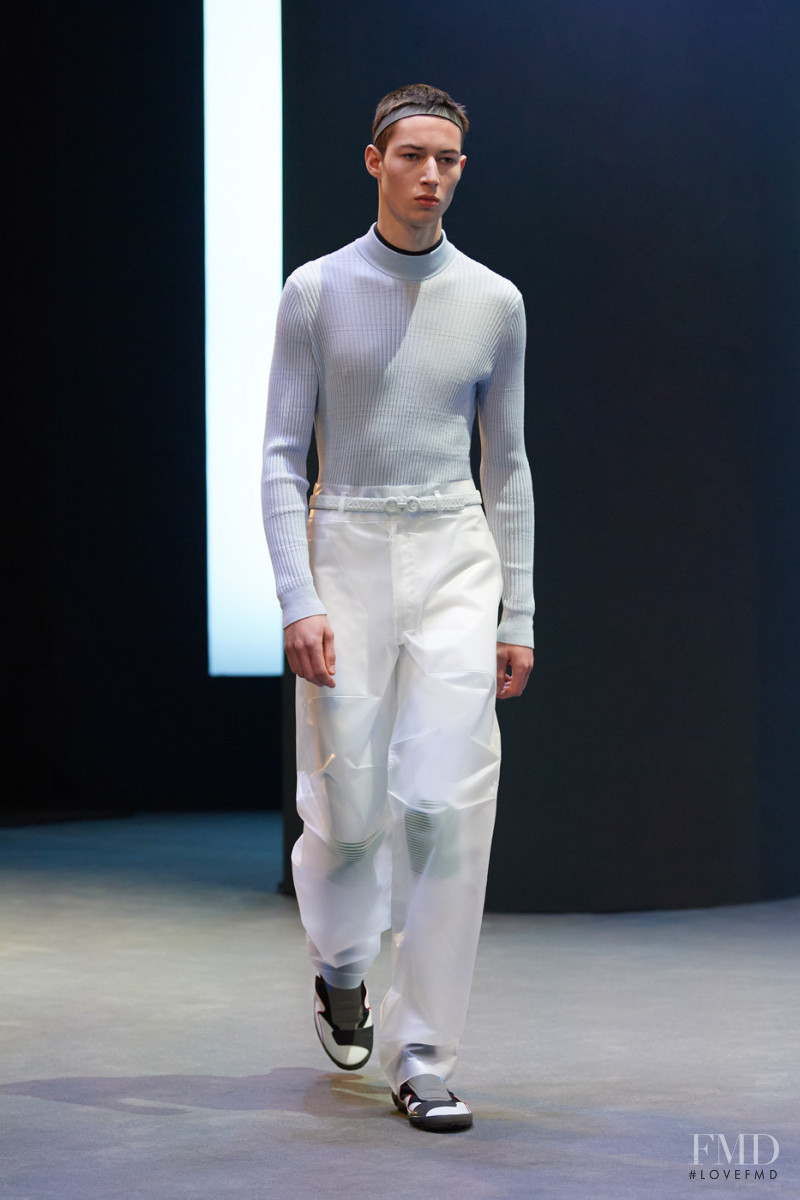 Jean Meyer featured in  the Salvatore Ferragamo fashion show for Autumn/Winter 2021