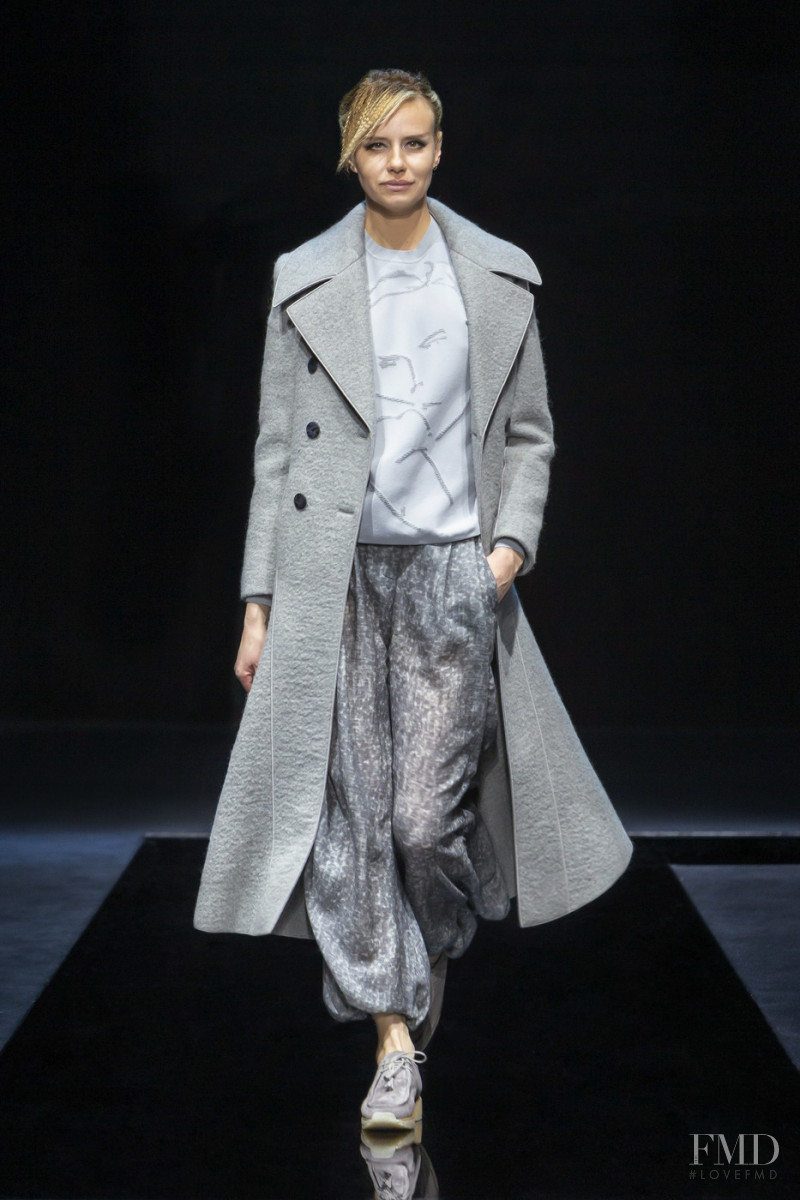 Phenelope Wulff featured in  the Giorgio Armani fashion show for Autumn/Winter 2021