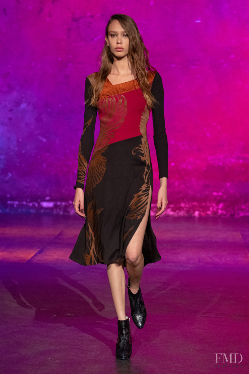 Moira Berntz featured in  the Koche fashion show for Autumn/Winter 2021