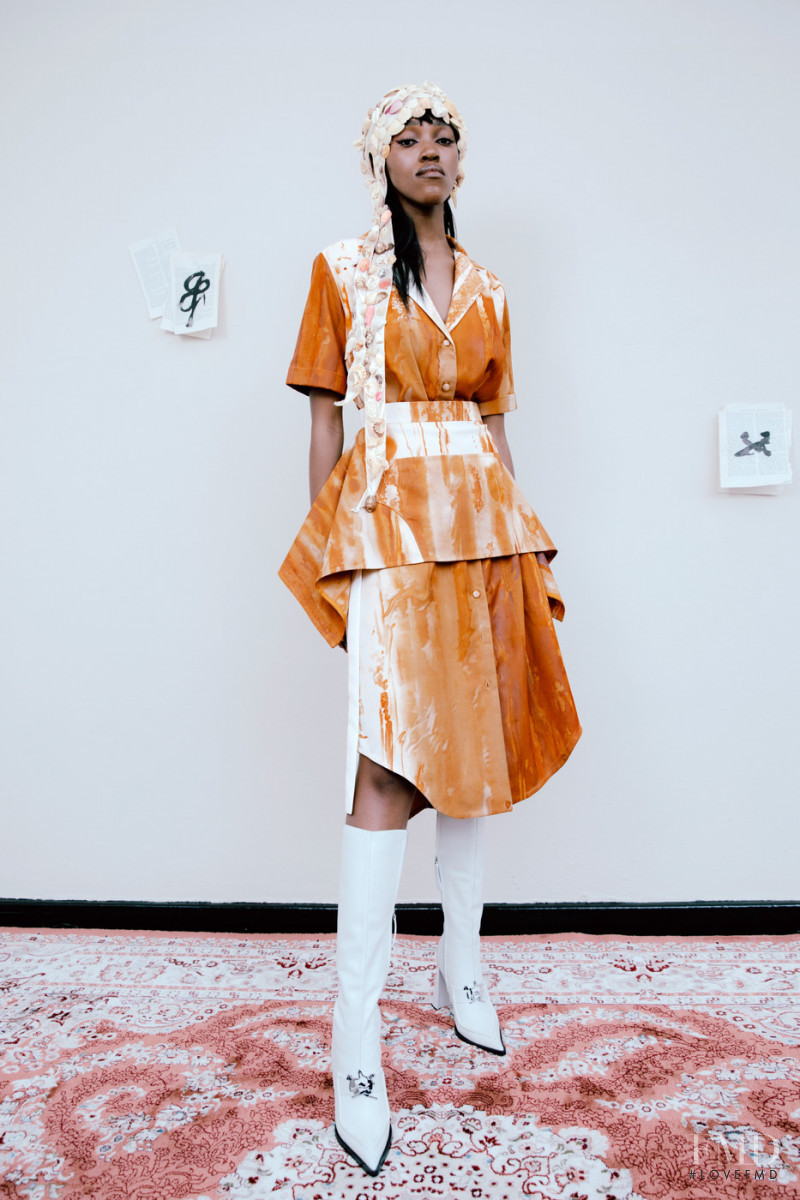 Thebe Magugu lookbook for Autumn/Winter 2021
