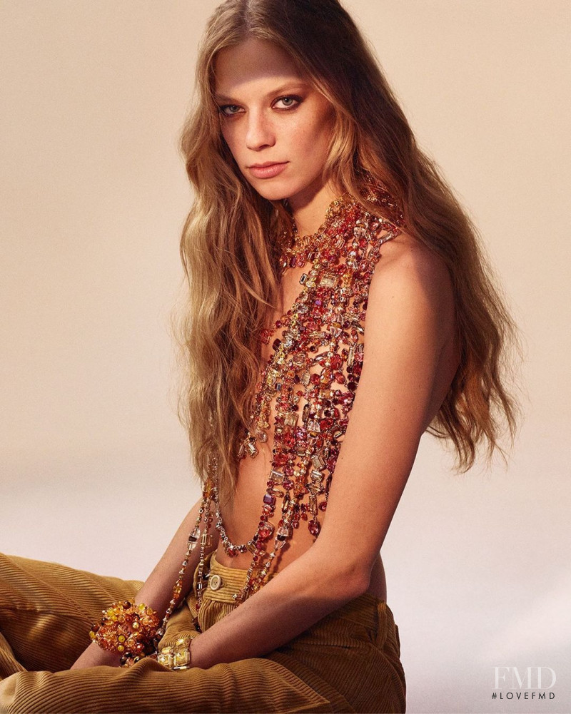 Lexi Boling featured in  the Swarovski Collection I advertisement for Spring/Summer 2021