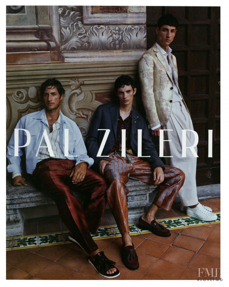 Nicolas Ripoll featured in  the Pal Zileri advertisement for Spring/Summer 2019