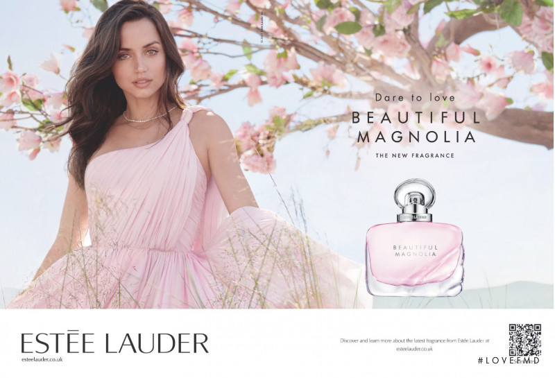 Estée Lauder Beautiful Magnolia Fragrance 2021 advertisement for Spring/Summer 2021