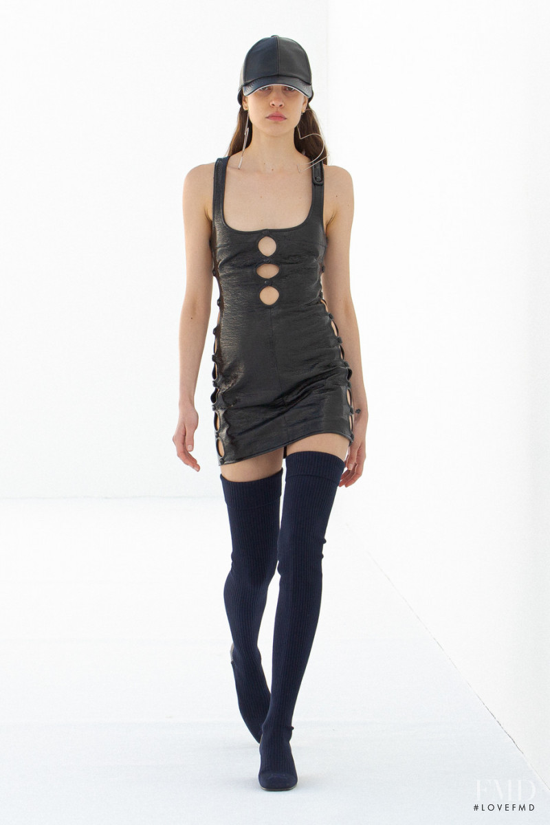 Denise Ascuet featured in  the André Courrèges fashion show for Autumn/Winter 2021