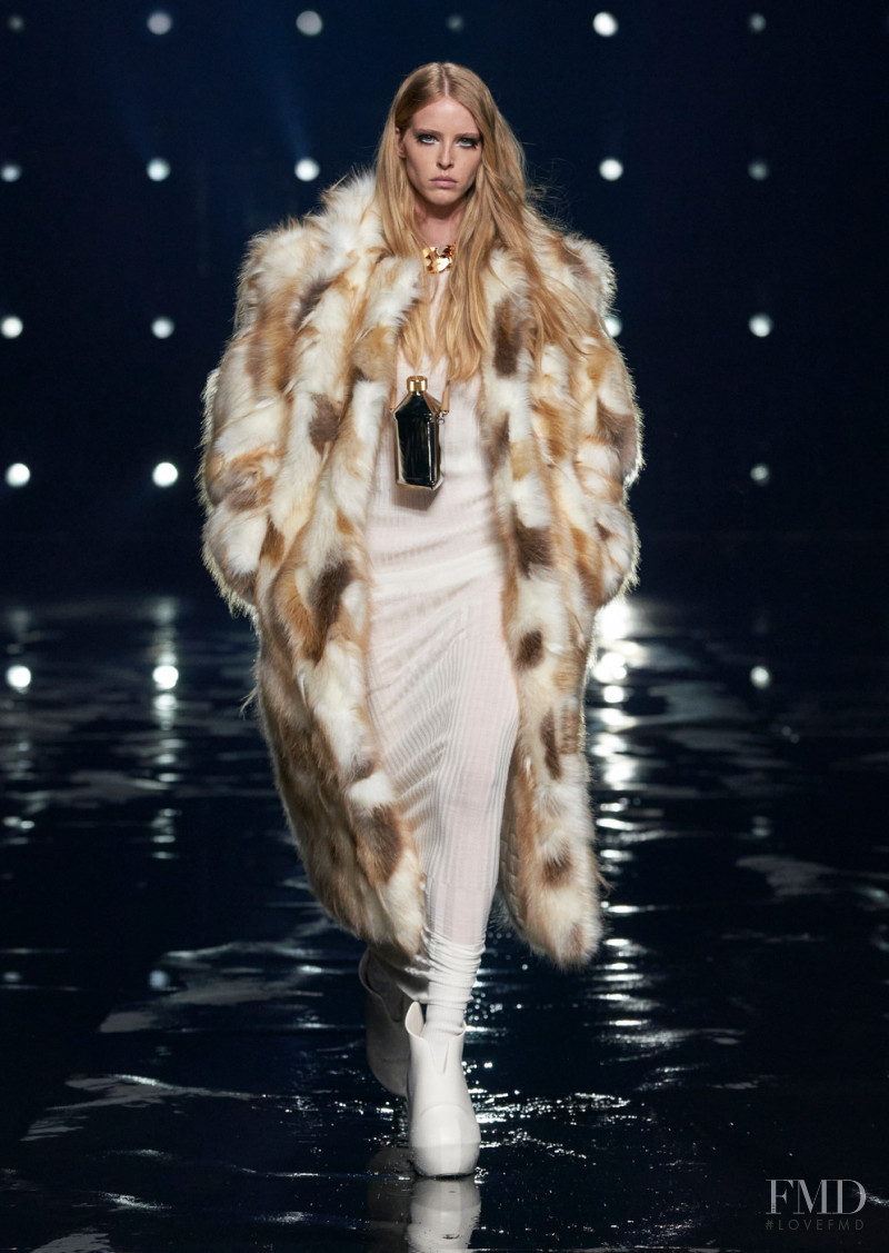 Abby Champion featured in  the Givenchy fashion show for Autumn/Winter 2021