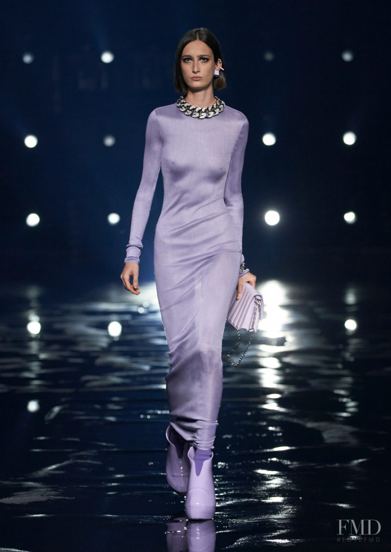Miriam Saiz featured in  the Givenchy fashion show for Autumn/Winter 2021