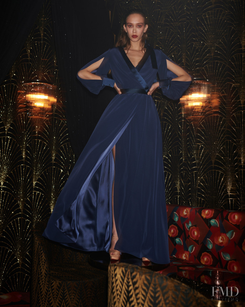 Moira Berntz featured in  the Alexis Mabille lookbook for Autumn/Winter 2021