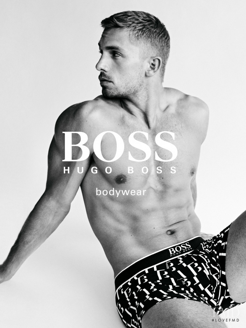 James Yates featured in  the Boss by Hugo Boss Bodywear advertisement for Spring/Summer 2020