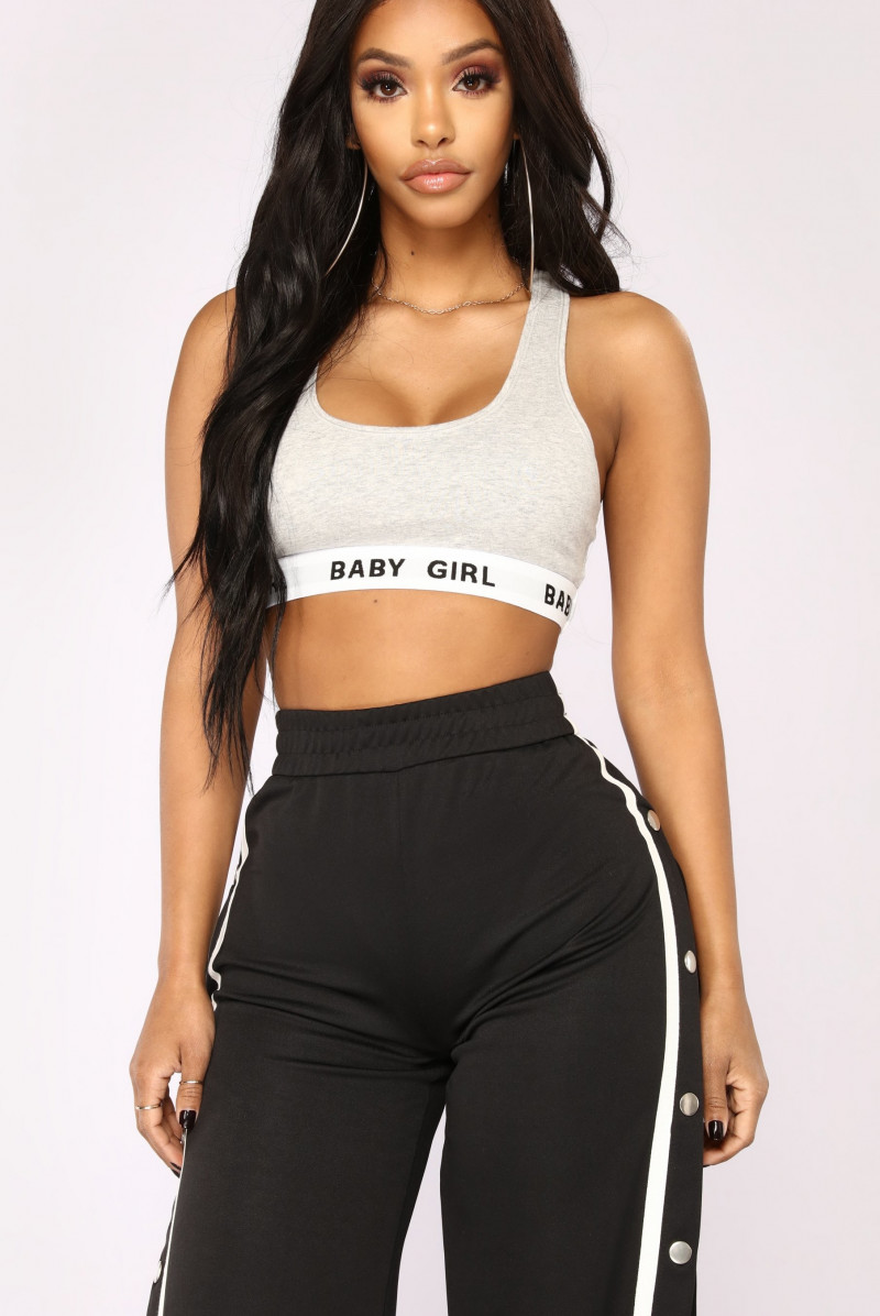 Yodit Yemane featured in  the Fashion Nova catalogue for Fall 2018
