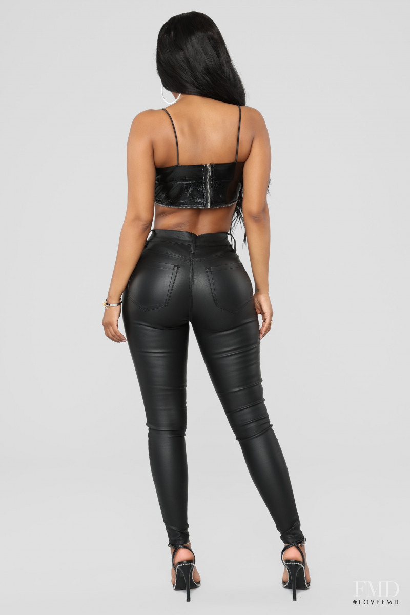 Yodit Yemane featured in  the Fashion Nova catalogue for Fall 2018