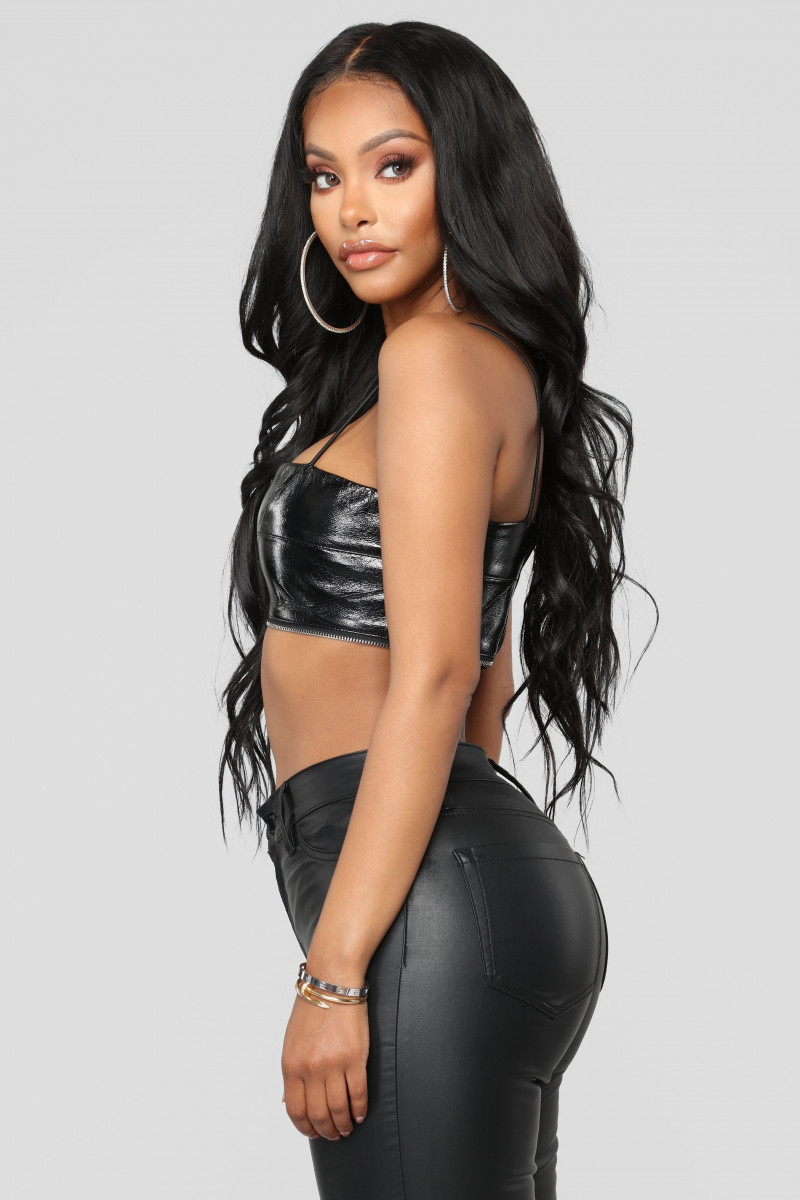Yodit Yemane featured in  the Fashion Nova catalogue for Fall 2018