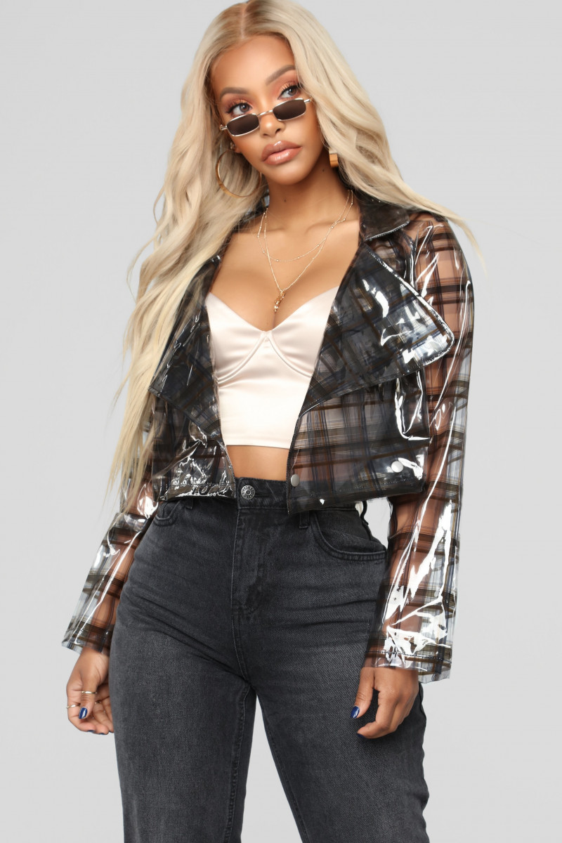 Yodit Yemane featured in  the Fashion Nova catalogue for Fall 2018