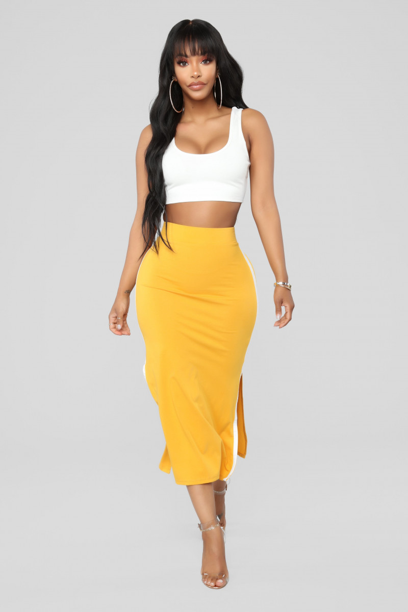Yodit Yemane featured in  the Fashion Nova catalogue for Fall 2018