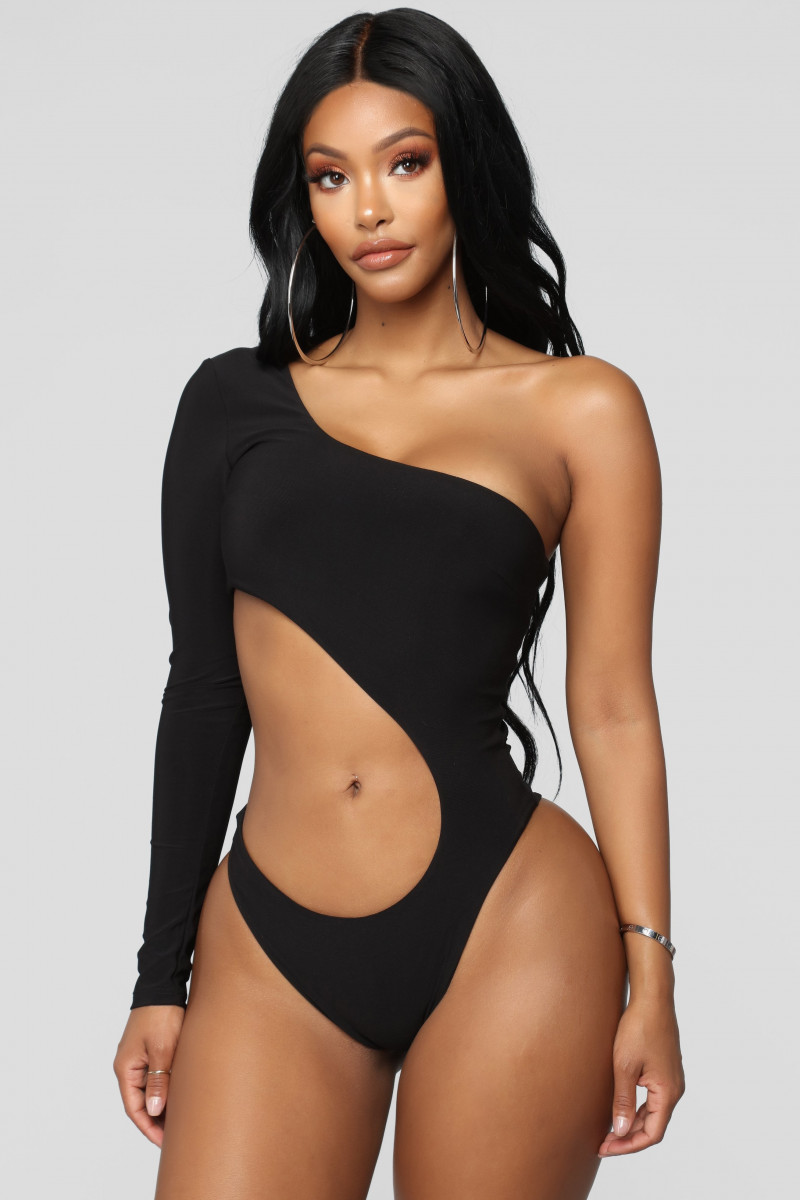 Yodit Yemane featured in  the Fashion Nova catalogue for Winter 2018