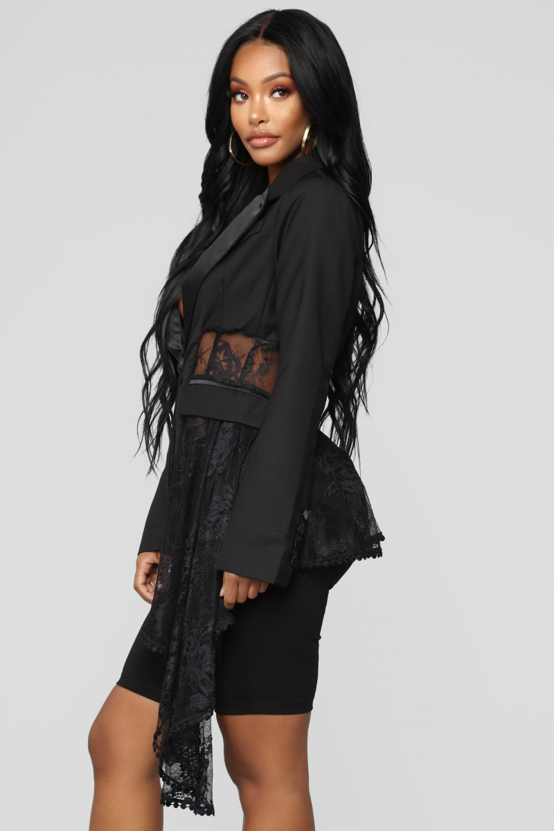 Yodit Yemane featured in  the Fashion Nova catalogue for Winter 2018