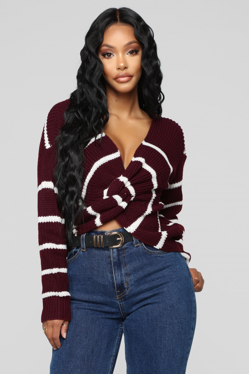 Yodit Yemane featured in  the Fashion Nova catalogue for Winter 2018