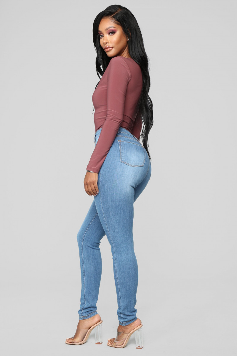 Yodit Yemane featured in  the Fashion Nova catalogue for Winter 2018