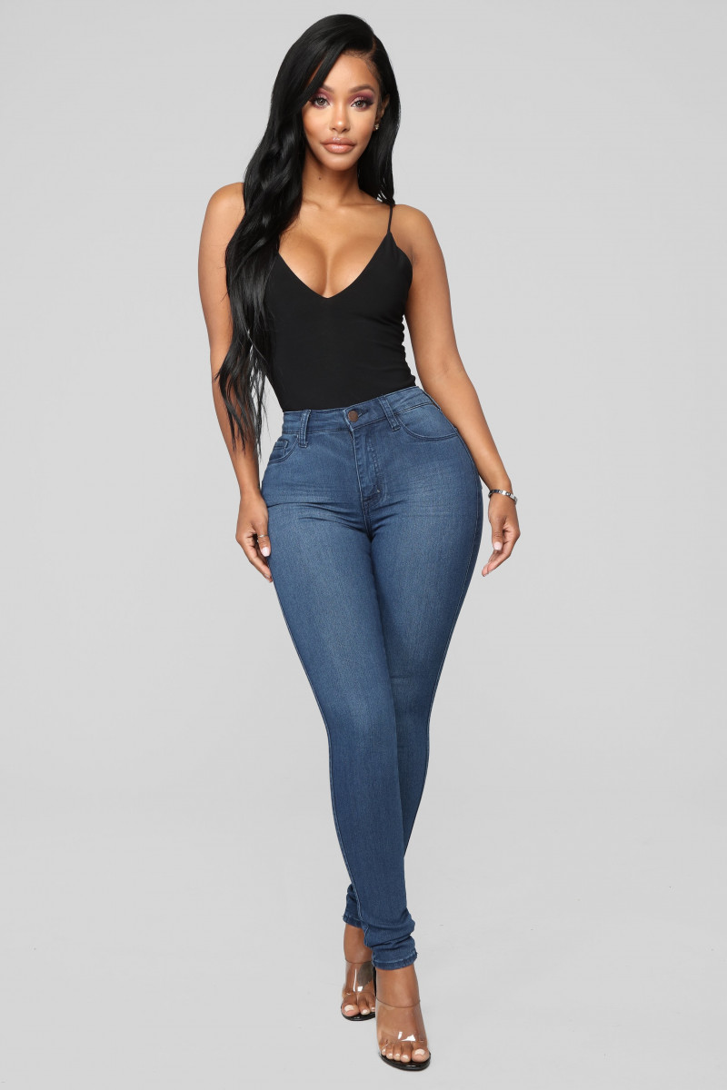 Yodit Yemane featured in  the Fashion Nova catalogue for Winter 2018