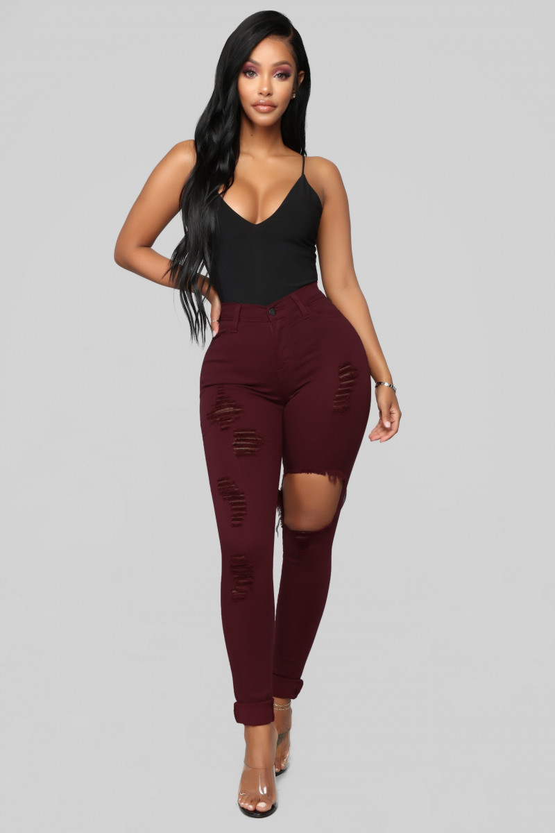 Yodit Yemane featured in  the Fashion Nova catalogue for Winter 2018