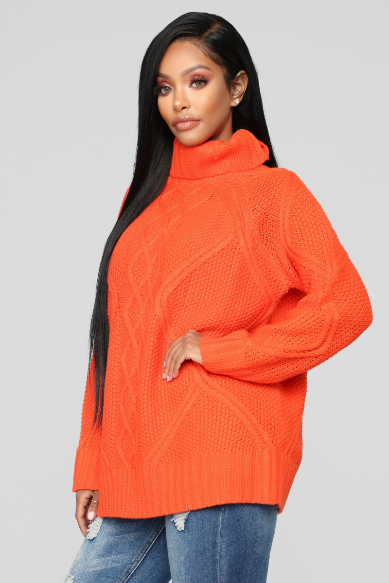 Yodit Yemane featured in  the Fashion Nova catalogue for Winter 2018