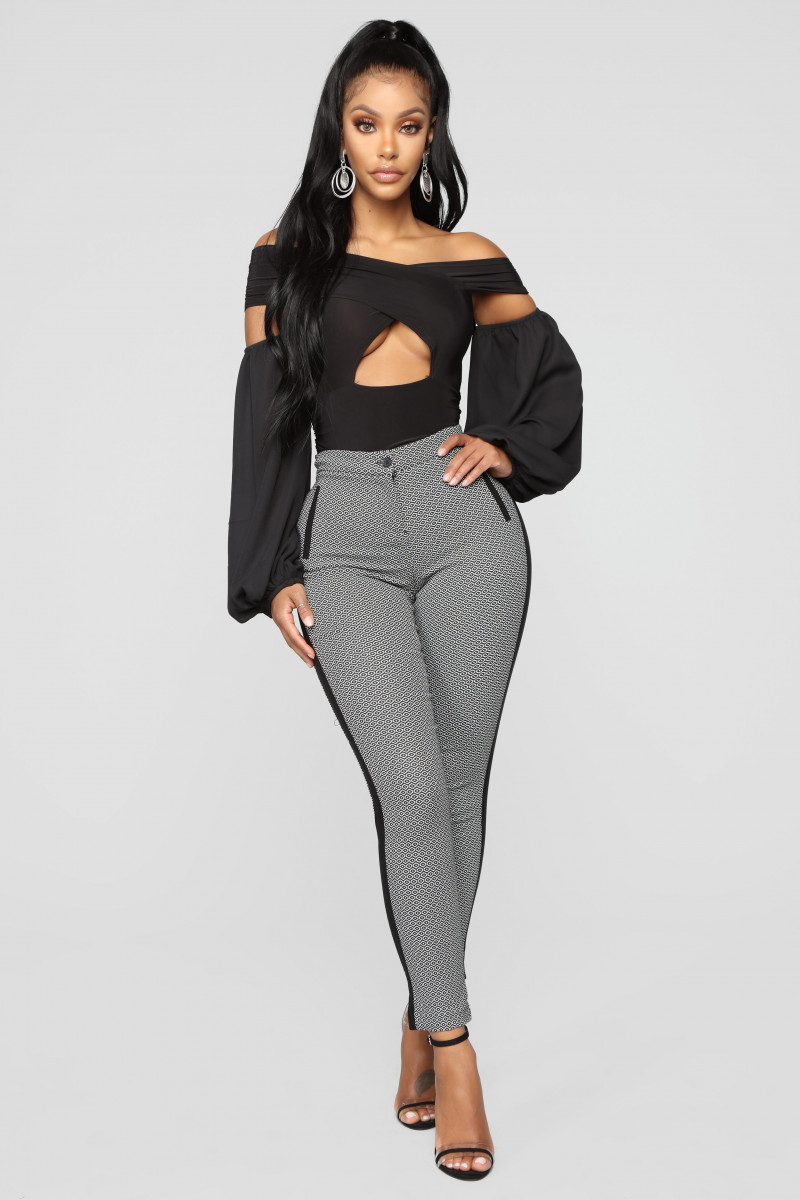 Yodit Yemane featured in  the Fashion Nova catalogue for Winter 2018