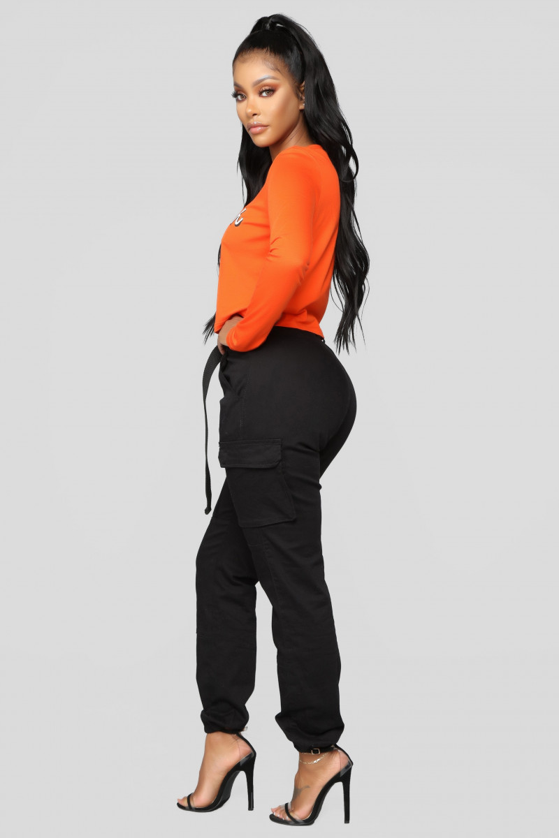 Yodit Yemane featured in  the Fashion Nova catalogue for Winter 2018