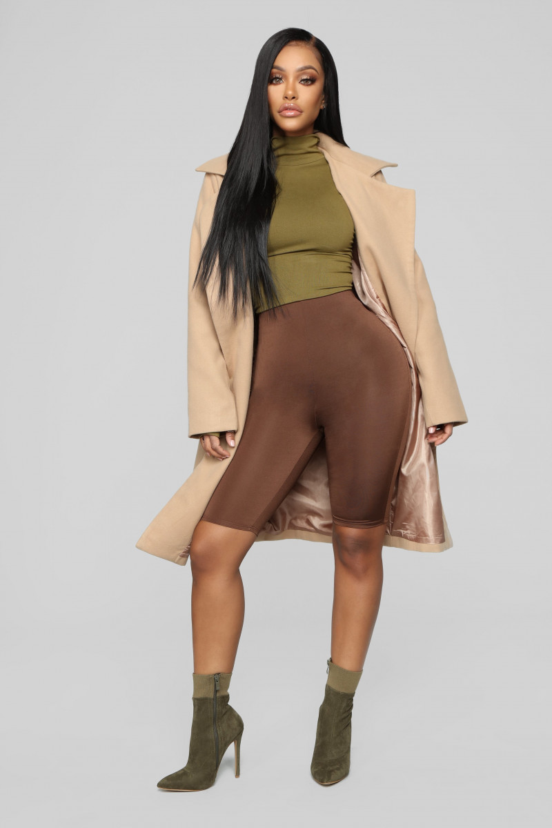 Yodit Yemane featured in  the Fashion Nova catalogue for Winter 2018
