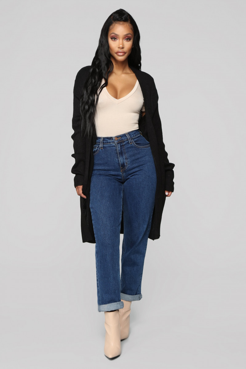 Yodit Yemane featured in  the Fashion Nova catalogue for Winter 2018