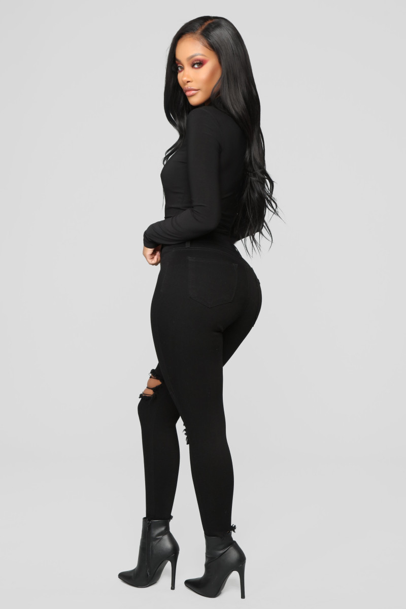 Yodit Yemane featured in  the Fashion Nova catalogue for Winter 2018