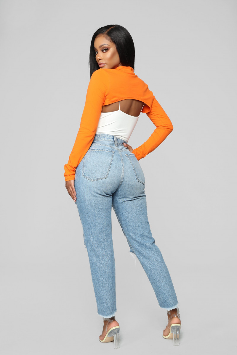 Yodit Yemane featured in  the Fashion Nova catalogue for Winter 2018