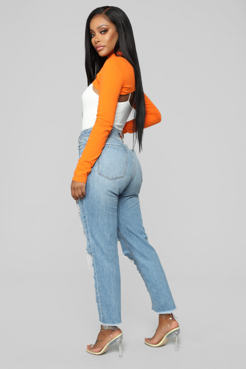 Yodit Yemane featured in  the Fashion Nova catalogue for Winter 2018