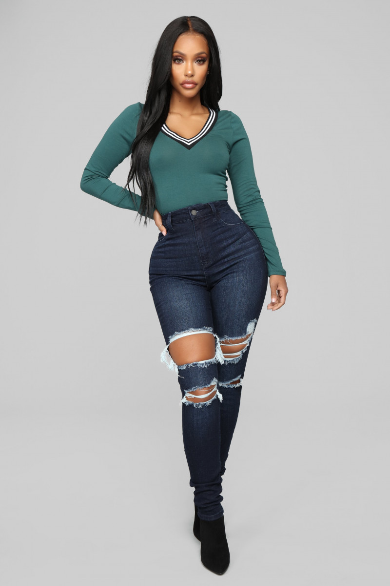 Yodit Yemane featured in  the Fashion Nova catalogue for Winter 2018