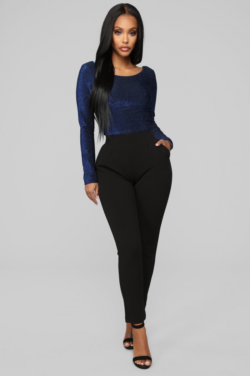 Yodit Yemane featured in  the Fashion Nova catalogue for Winter 2018