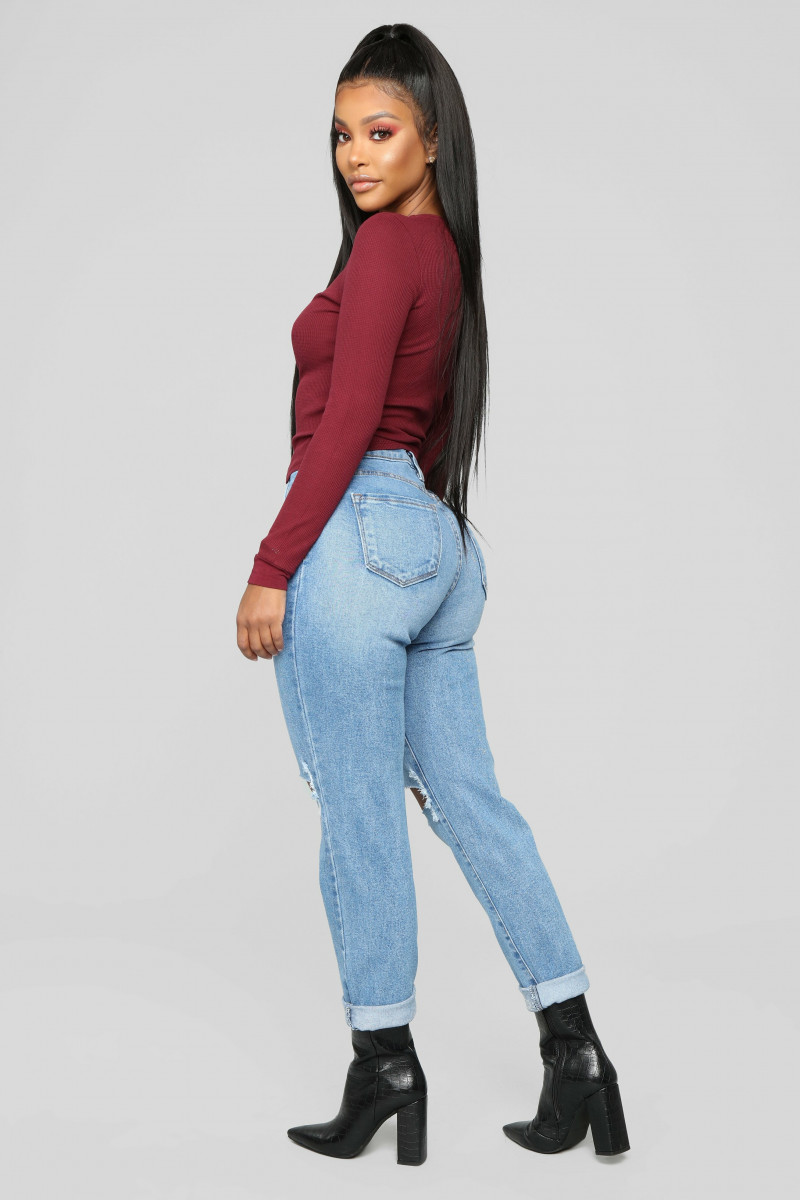 Yodit Yemane featured in  the Fashion Nova catalogue for Holiday 2018