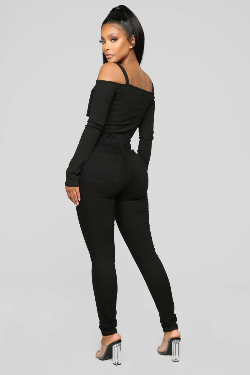 Yodit Yemane featured in  the Fashion Nova catalogue for Holiday 2018