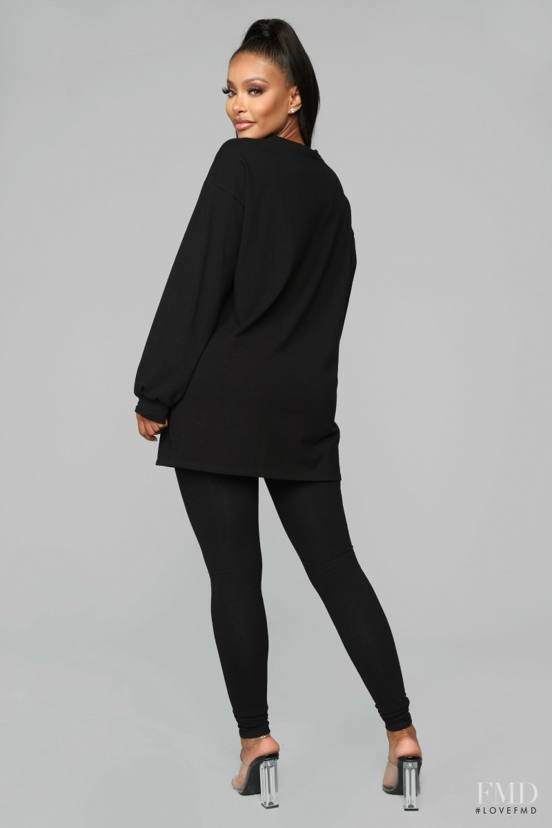 Yodit Yemane featured in  the Fashion Nova catalogue for Spring 2019