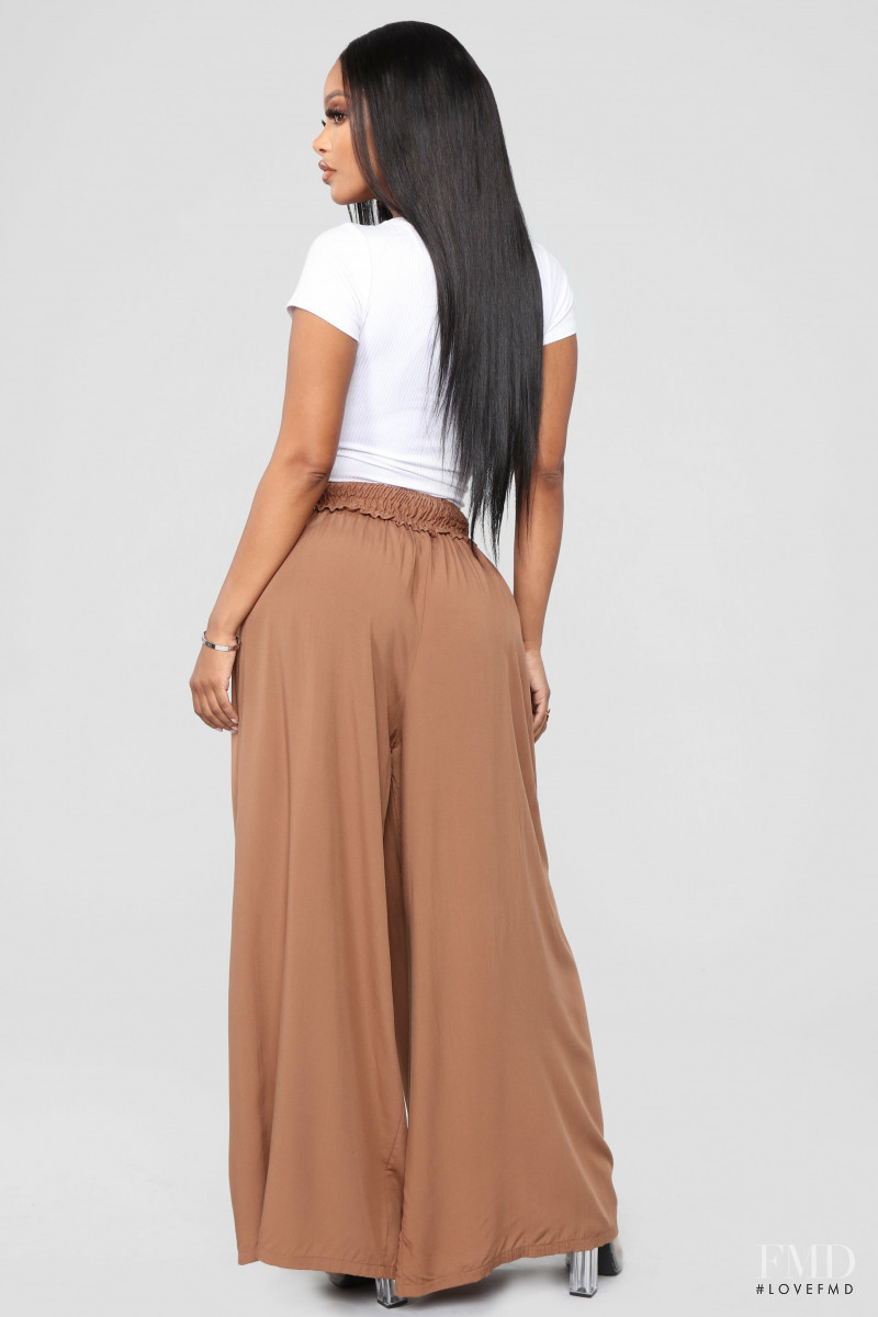 Yodit Yemane featured in  the Fashion Nova catalogue for Spring 2019