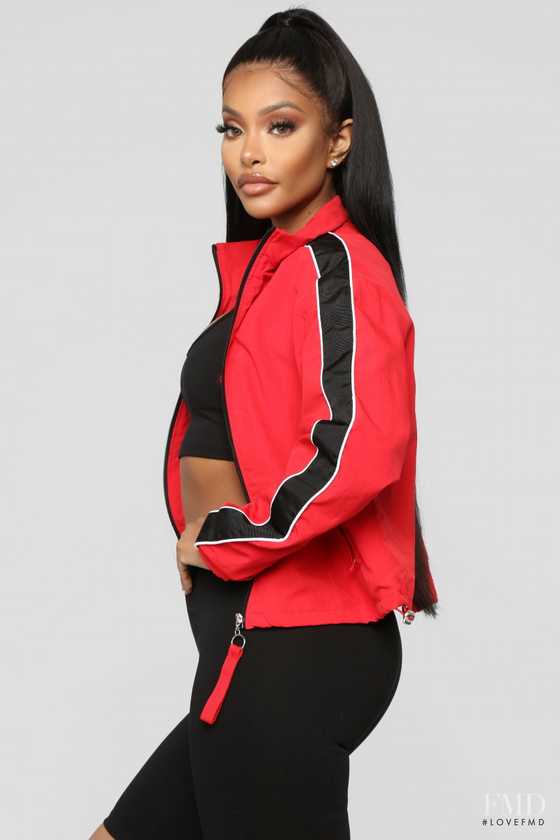 Yodit Yemane featured in  the Fashion Nova catalogue for Spring 2019