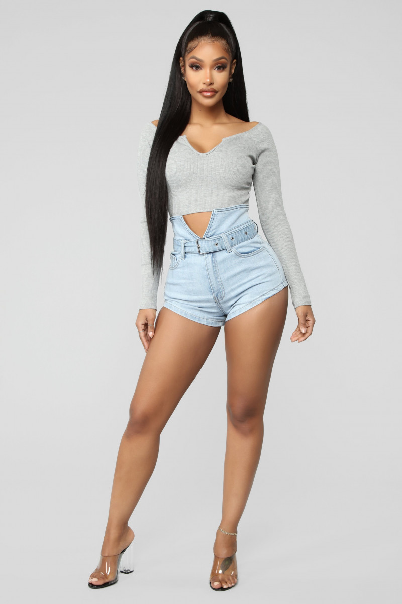 Yodit Yemane featured in  the Fashion Nova catalogue for Summer 2019