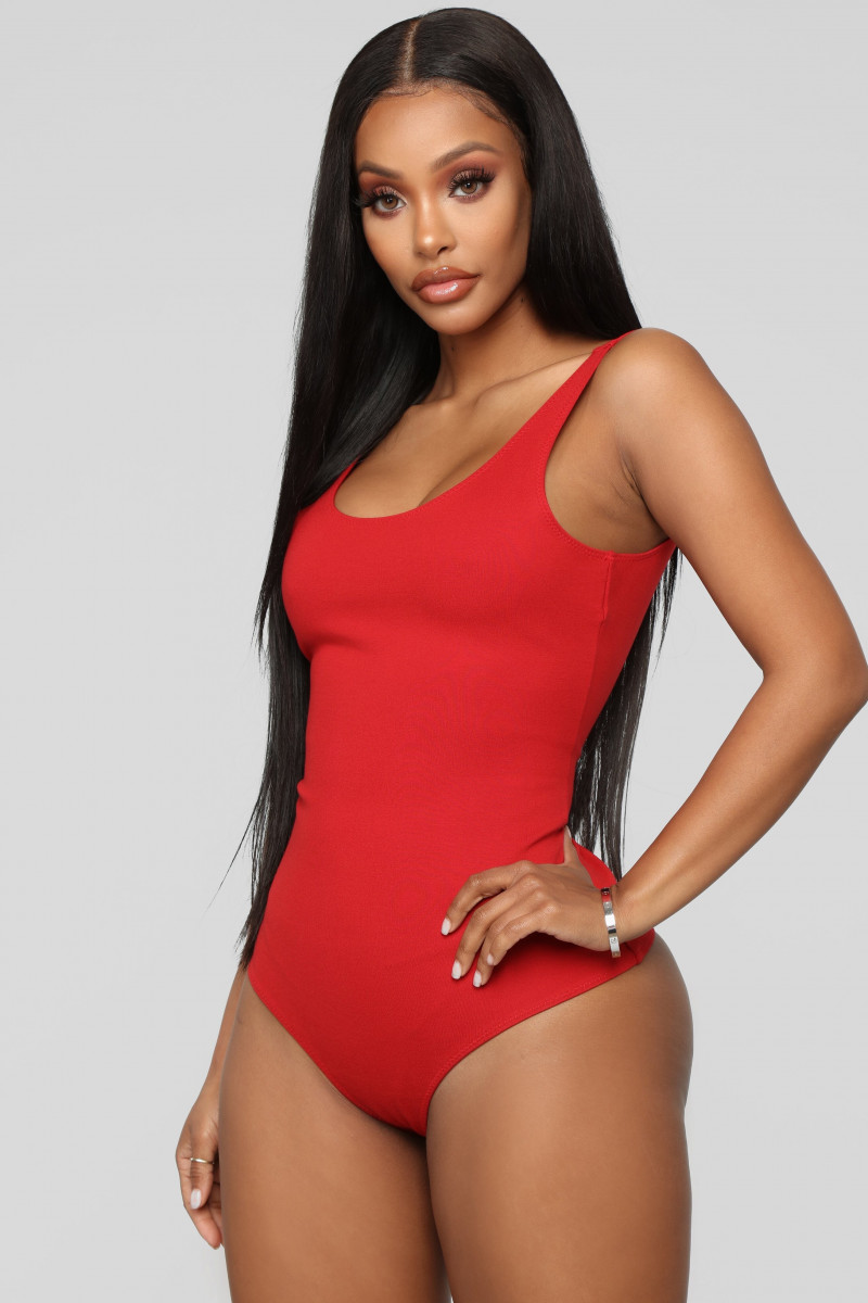 Yodit Yemane featured in  the Fashion Nova catalogue for Summer 2019
