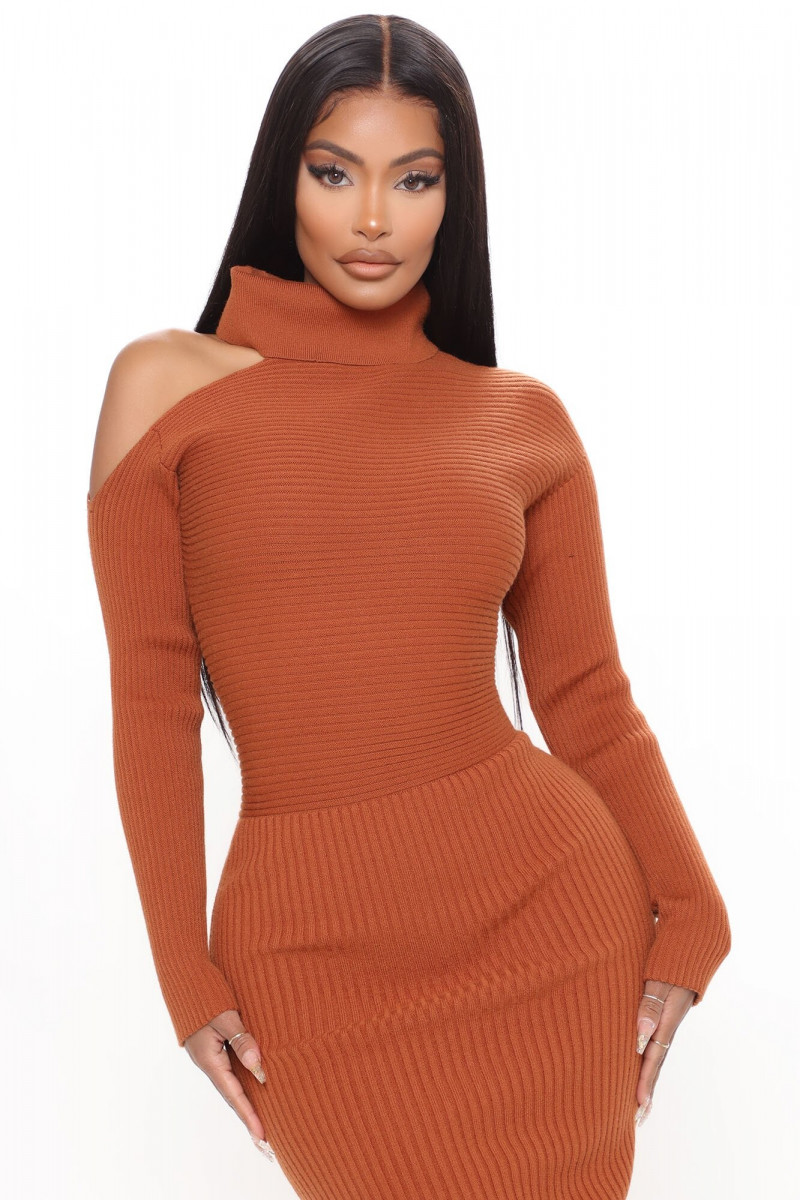 Yodit Yemane featured in  the Fashion Nova catalogue for Spring/Summer 2021