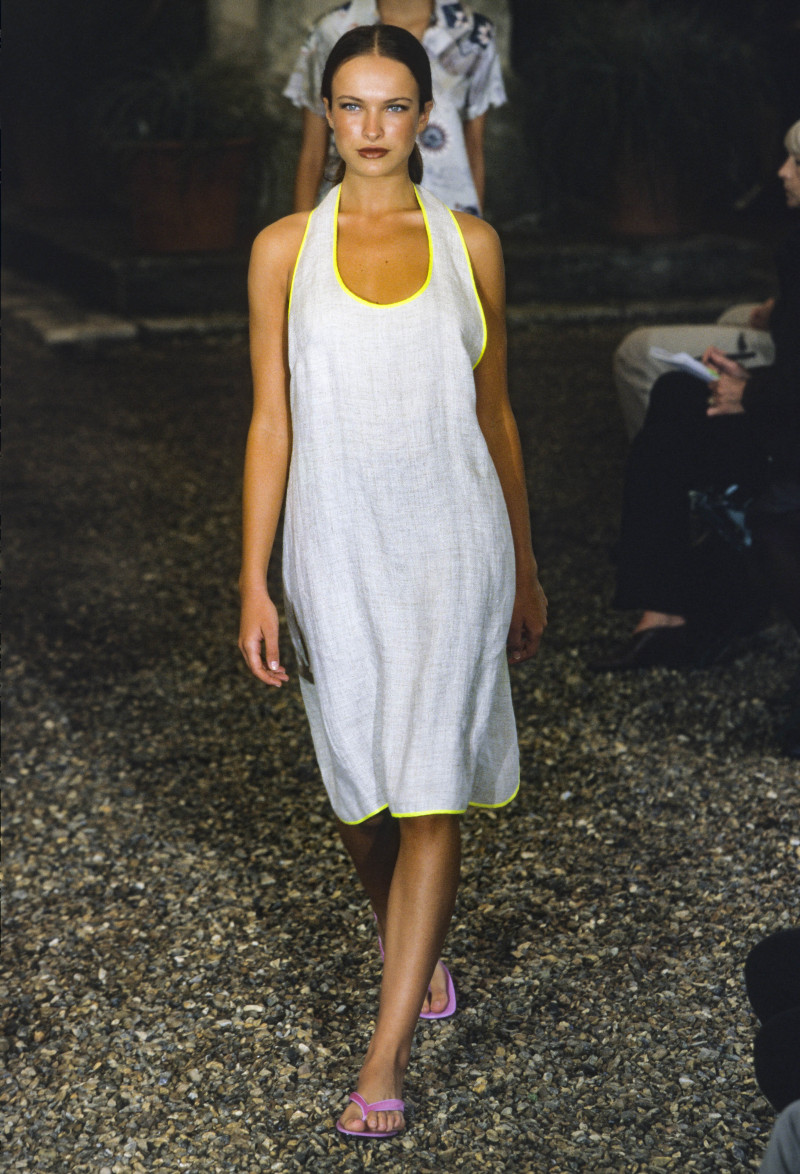 Ljupka Gojic featured in  the Paul Smith fashion show for Spring/Summer 2000