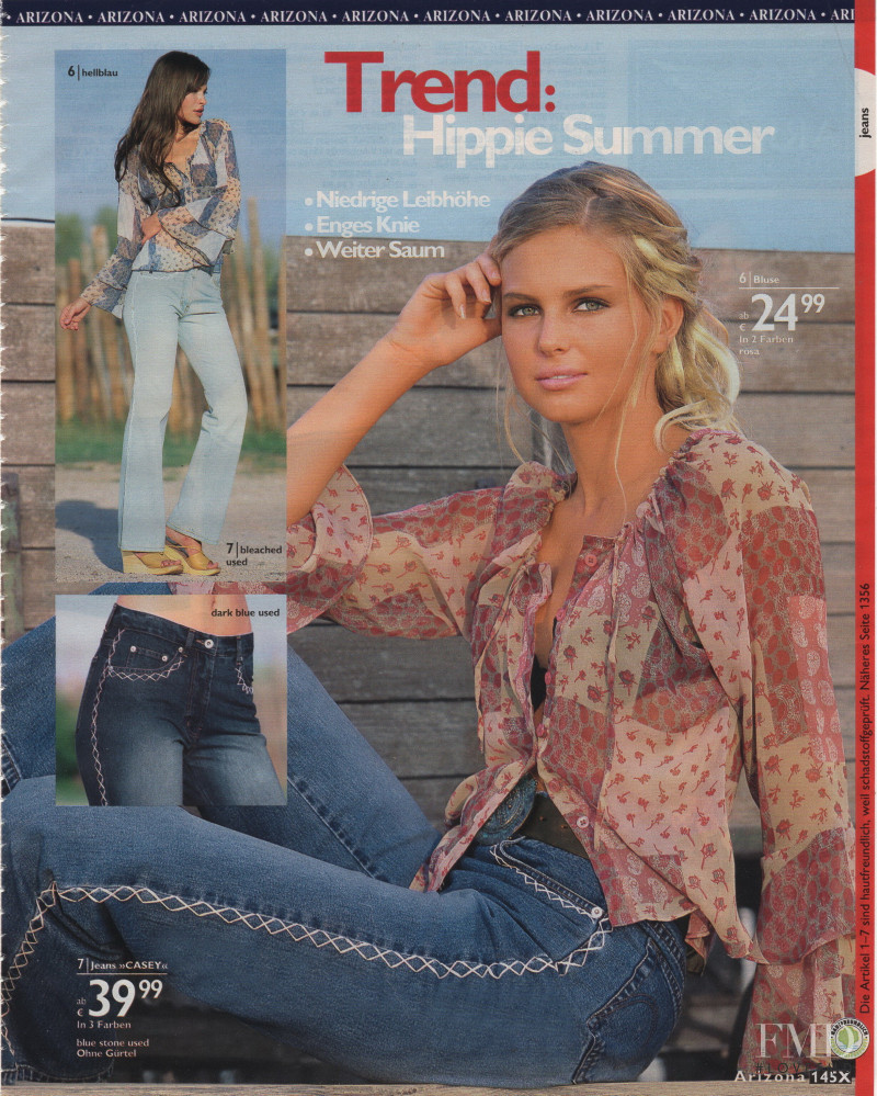 Ljupka Gojic featured in  the Otto catalogue for Spring/Summer 2003