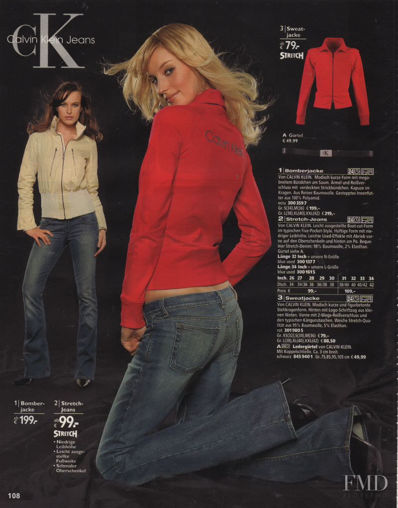 Ljupka Gojic featured in  the Otto catalogue for Autumn/Winter 2004