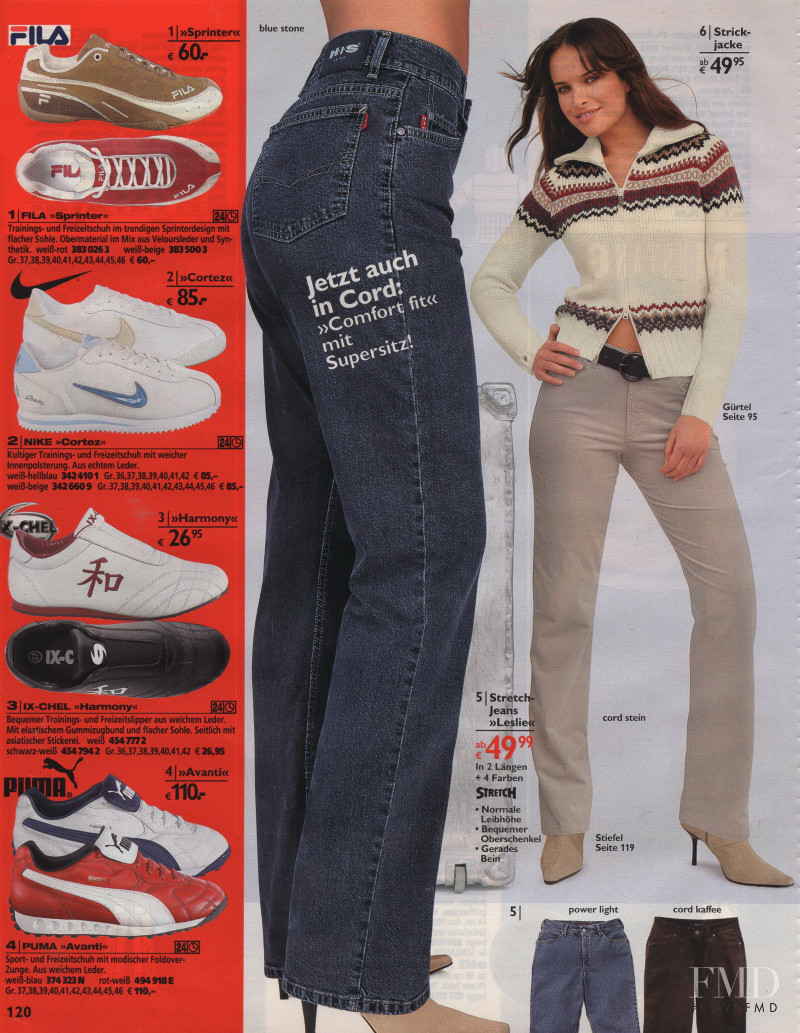 Ljupka Gojic featured in  the Otto catalogue for Autumn/Winter 2004