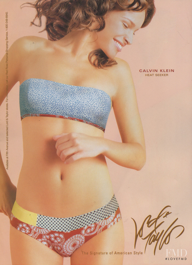 Ljupka Gojic featured in  the Lord & Taylor advertisement for Spring/Summer 2003