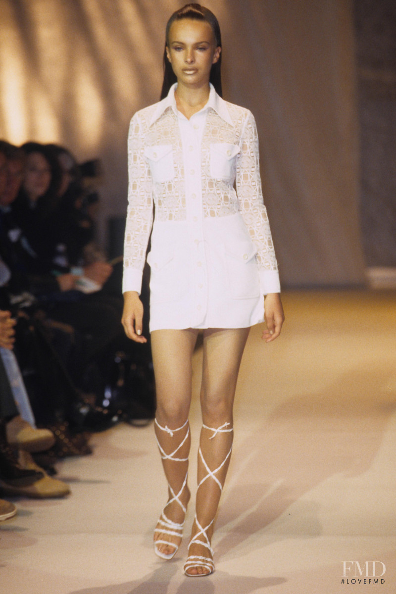 Ljupka Gojic featured in  the Barbara Bui fashion show for Spring/Summer 1997