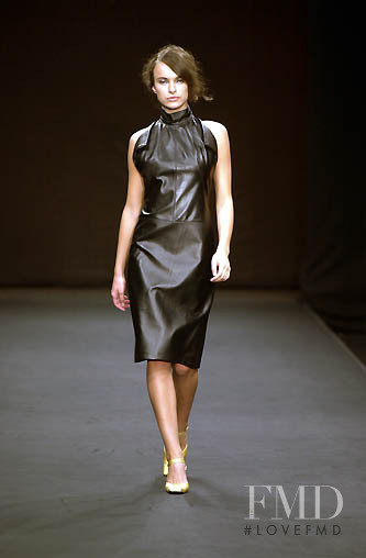 Ljupka Gojic featured in  the Amaya Arzuaga fashion show for Spring/Summer 2001