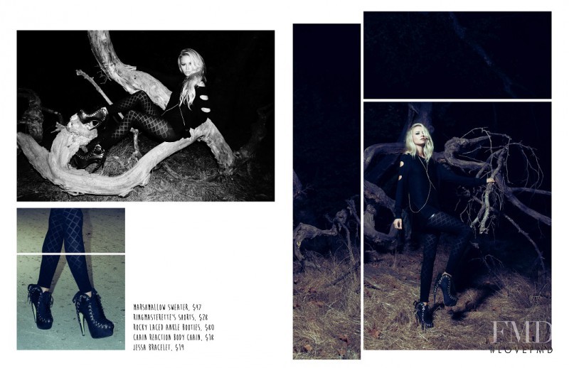 Bryana Holly featured in  the Zooshoo (RETAILER) lookbook for Fall 2013