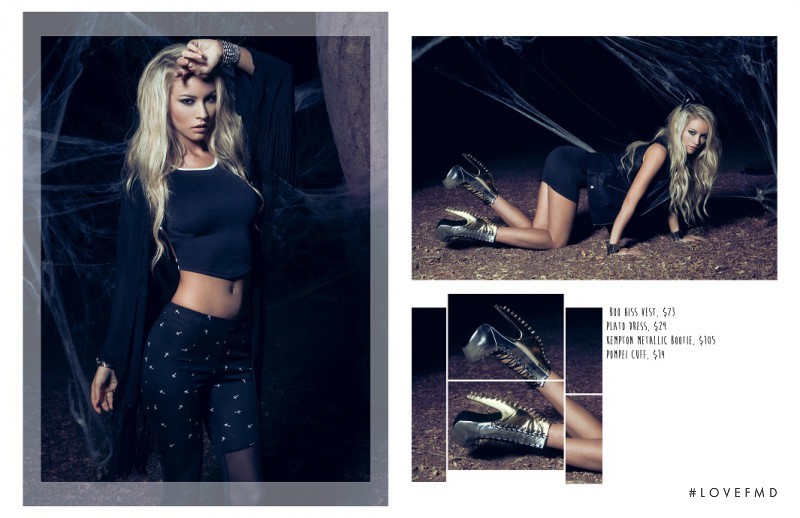 Bryana Holly featured in  the Zooshoo (RETAILER) lookbook for Fall 2013